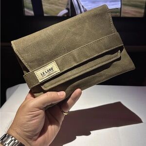 Le Labo Olive Green Canvas Toiletry Pouch